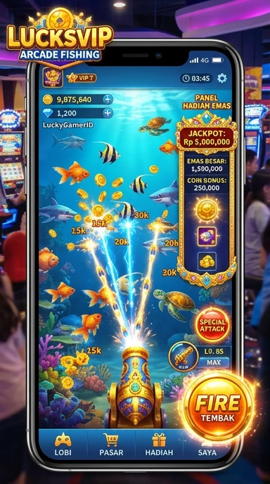 Pratinjau antarmuka lucksvip — aplikasi APK resmi Android v3.4.8